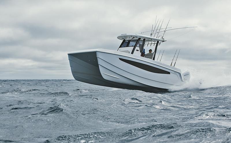 Giddy Up!!! Aquila Molokai Cat 28 - photo © Aquila Boats