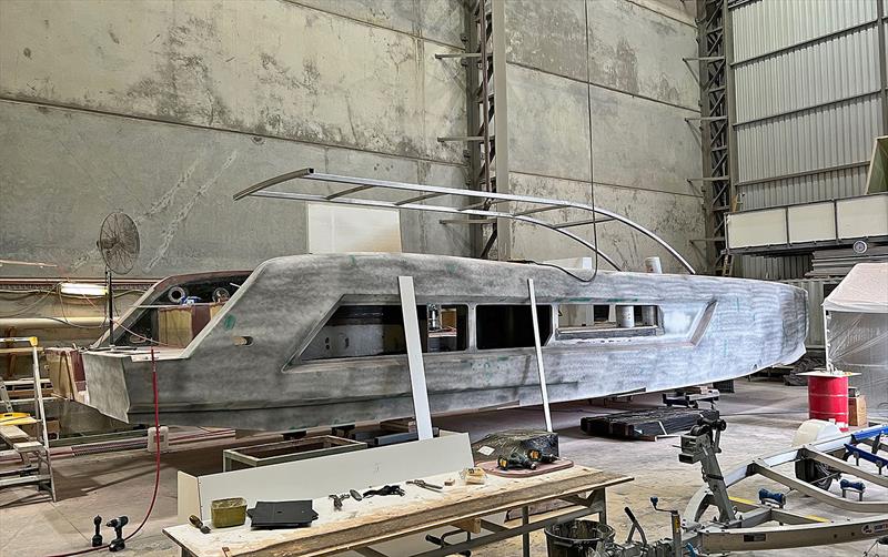 50' CC in build right now - photo © Pacific Project Consultants