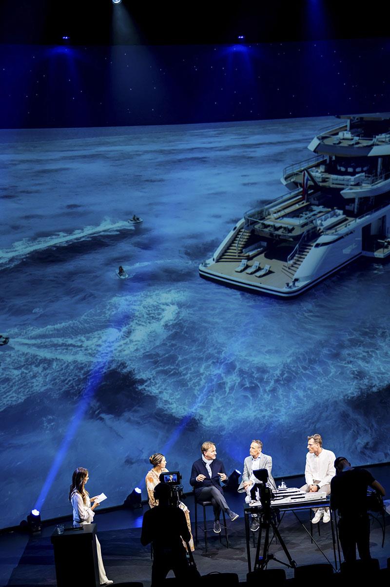 Amels 80 world premiere photo copyright Amels/Damen Yachting taken at  and featuring the Power boat class