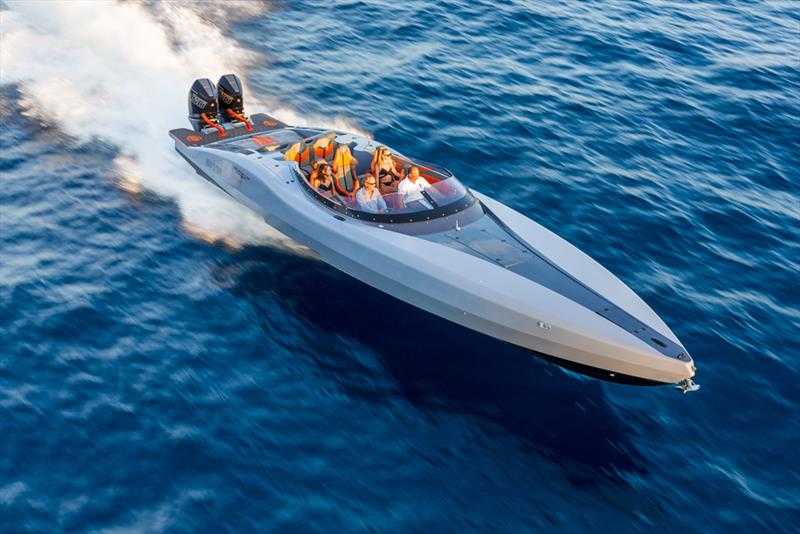 Gladiator 411 Carbon series photo copyright Canados Yachts taken at  and featuring the Power boat class