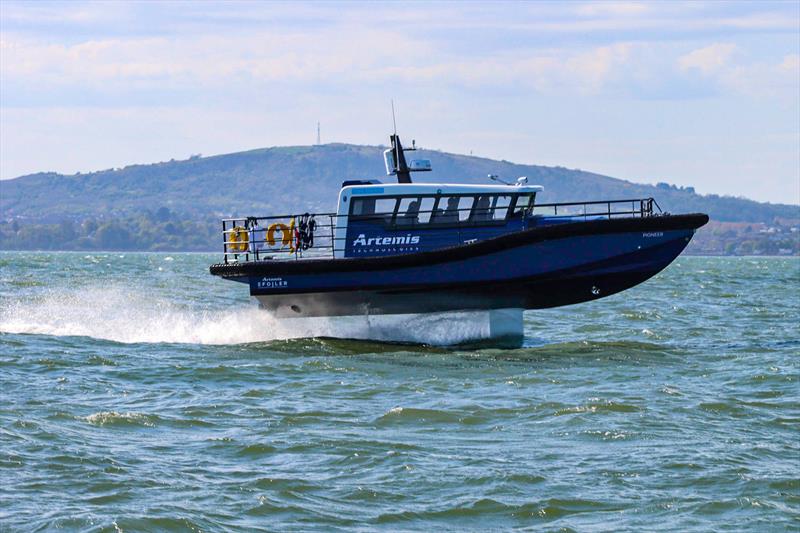 Artemis Technologies Foiling Workboat photo copyright Artemis Technologies taken at  and featuring the Power boat class