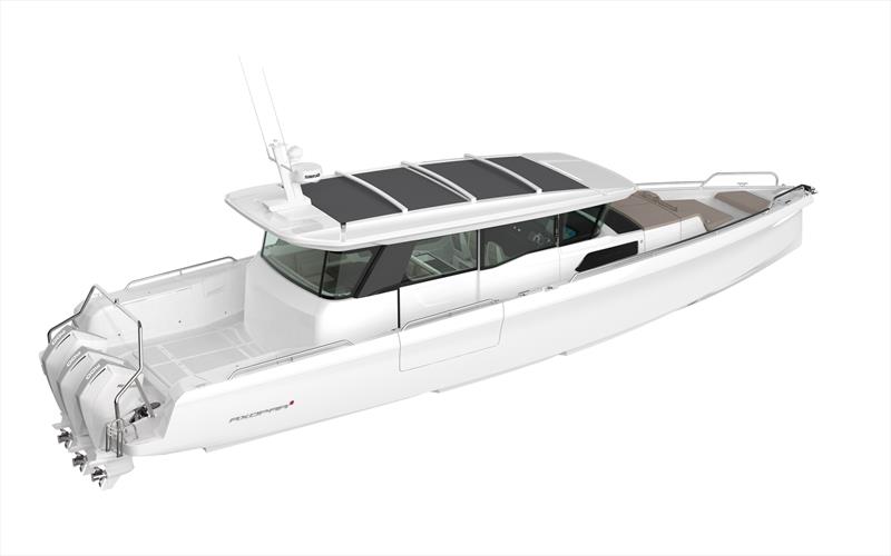 Axopar 45 XC Cross Cabin - Open aft deck - photo © Axopar Boats