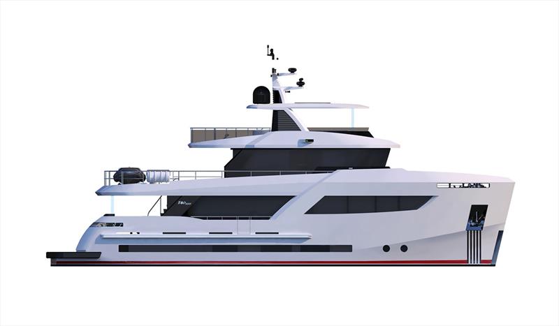 B80 profile - photo © Bering Yachts