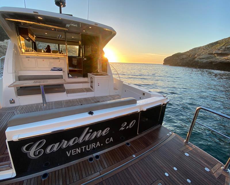 The Merker family's Riviera 525 SUV Caroline 2.0 has clocked up nearly 3,500 nautical miles and 400 engine hours photo copyright Riviera Australia taken at  and featuring the Power boat class