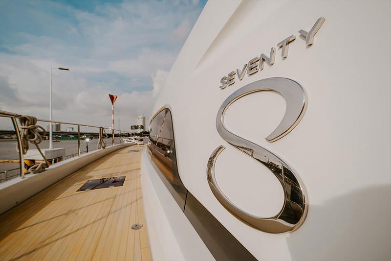 The Seventy 8 debuts in Vietnam photo copyright Tam Son Yachting taken at  and featuring the Power boat class