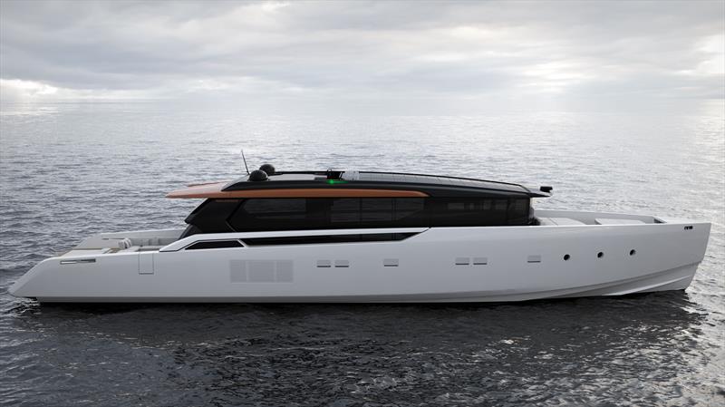 Sanlorenzo SP110 profile - photo © Zuccon International Project
