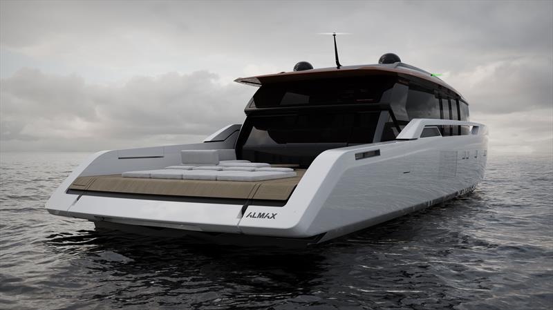 Sanlorenzo SP110 stern - photo © Zuccon International Project