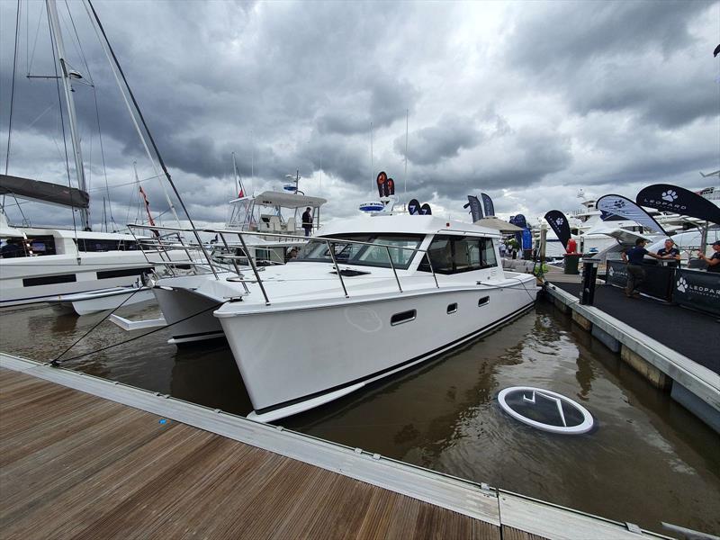 Scimitar catamaran photo copyright Scimitar taken at  and featuring the Power boat class