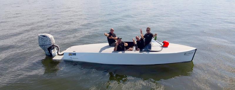 Vision Marine crew celebrates at the 2021 Lake of the Ozarks Shootout - photo © Vision Marine Technologies