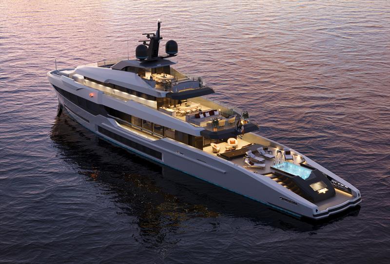 T500 Tethys explorer superyacht - photo © Tankoa Yachts