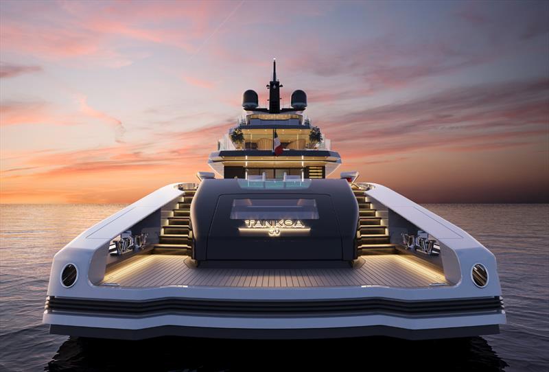 T500 Tethys explorer superyacht - photo © Tankoa Yachts