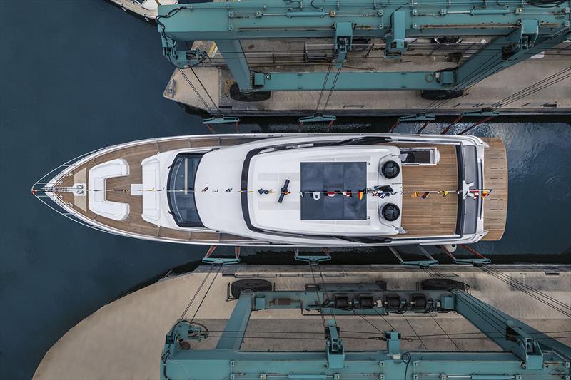 Ferretti Yachts 860 - photo © Ferretti Yachts