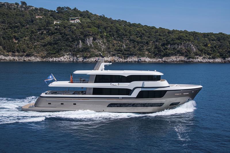 34-metre tri-deck explorer Lady Lene - photo © Stuart Pearce - YachtShot