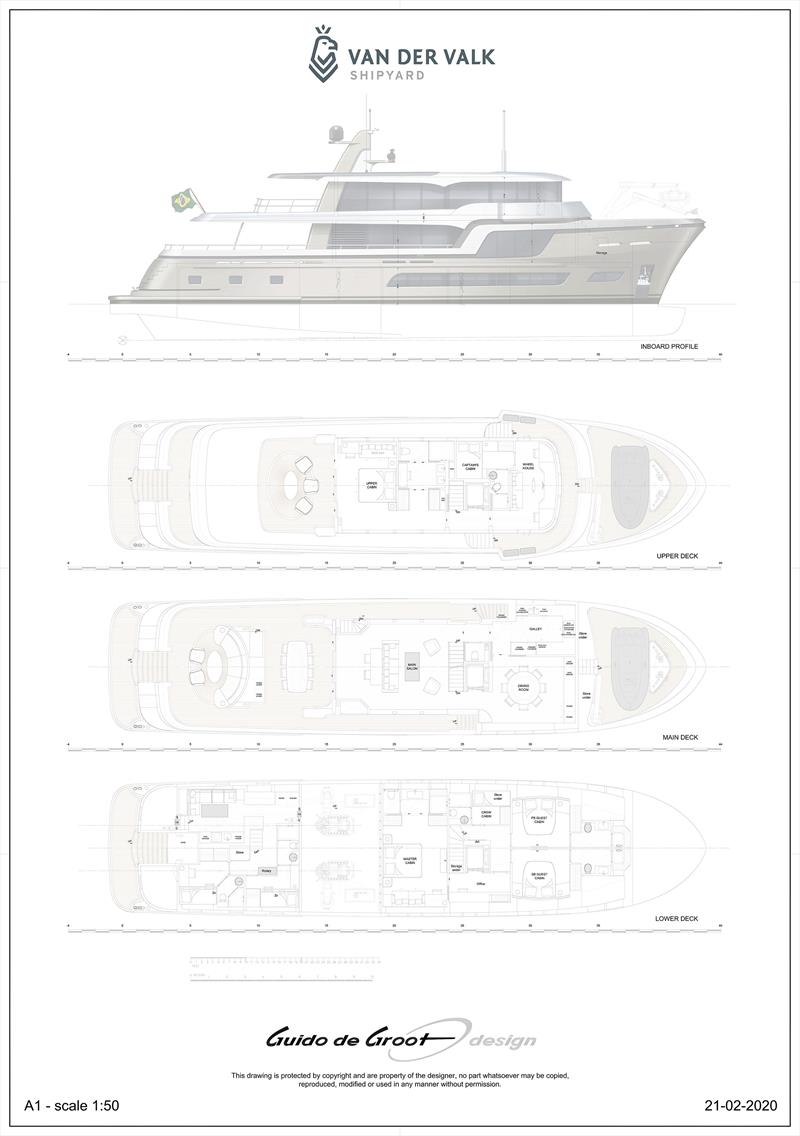 34-metre tri-deck explorer Lady Lene - GA - photo © Stuart Pearce - YachtShot