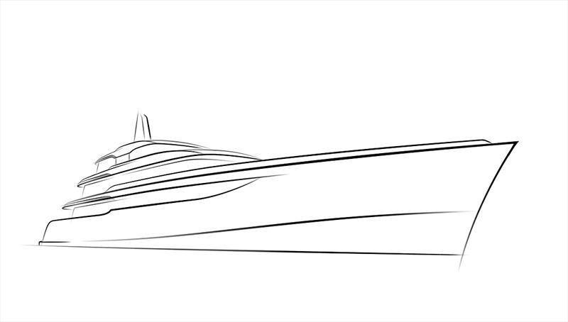 Design Sketch, Nobiskrug new build 798 photo copyright Nobiskrug taken at  and featuring the Power boat class