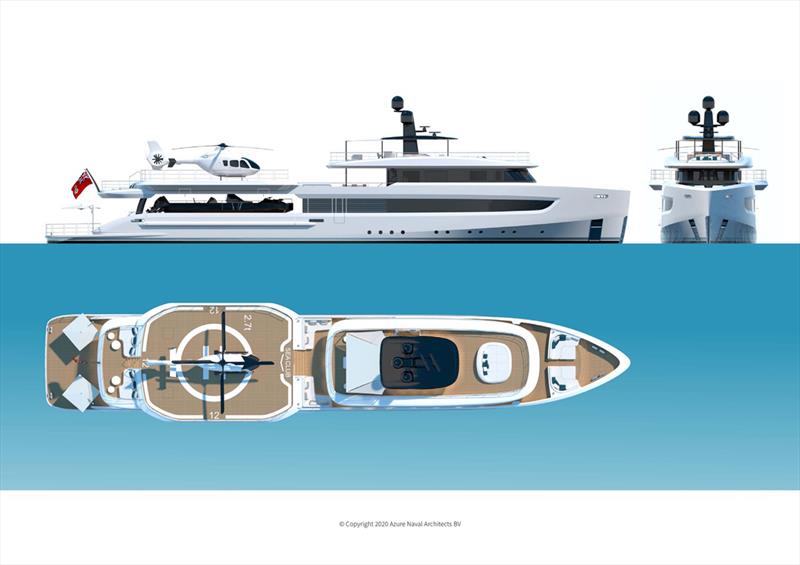 53m Alia Sea Club photo copyright Alia Yachts taken at  and featuring the Power boat class