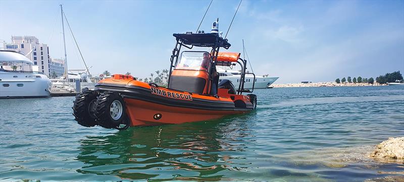 7.1m professional amphibious boat photo copyright Ocean Craft Marine taken at  and featuring the Power boat class