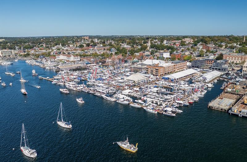 Newport International Boat Show photo copyright Julia Stinneford taken at  and featuring the Power boat class