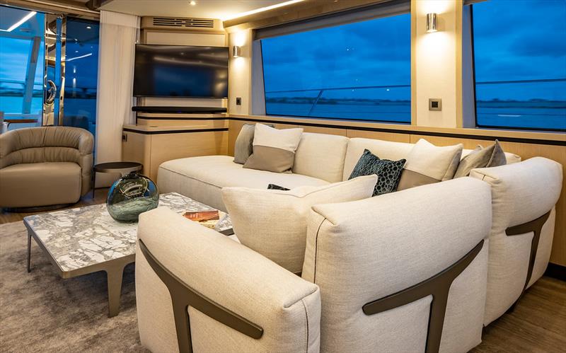 Aquila 70 luxury power catamaran hull #2 - photo © Aquila Boats