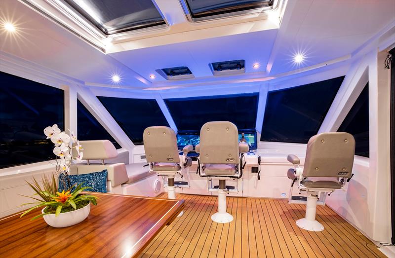 Aquila 70 luxury power catamaran hull #2 - photo © Aquila Boats