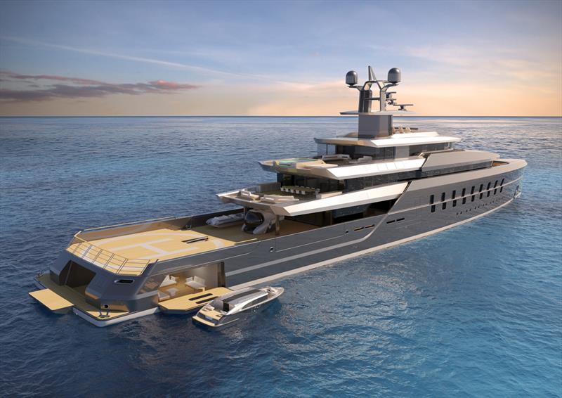 80-metre go-anywhere explorer yacht - photo © Vitruvius Yachts