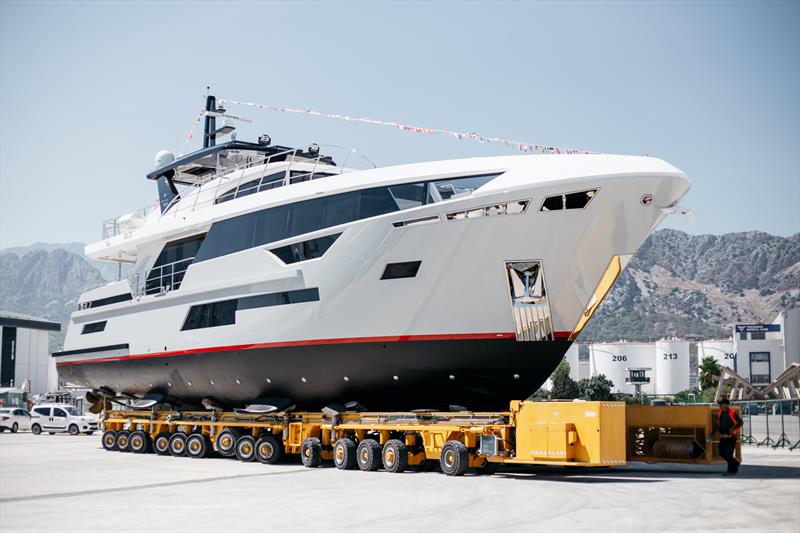 M/Y Papillion B92 photo copyright Bering Yachts taken at  and featuring the Power boat class