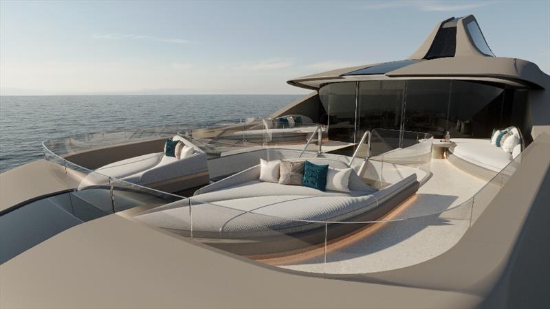 Slice, 85-metre yacht concept photo copyright Feadship taken at  and featuring the Power boat class