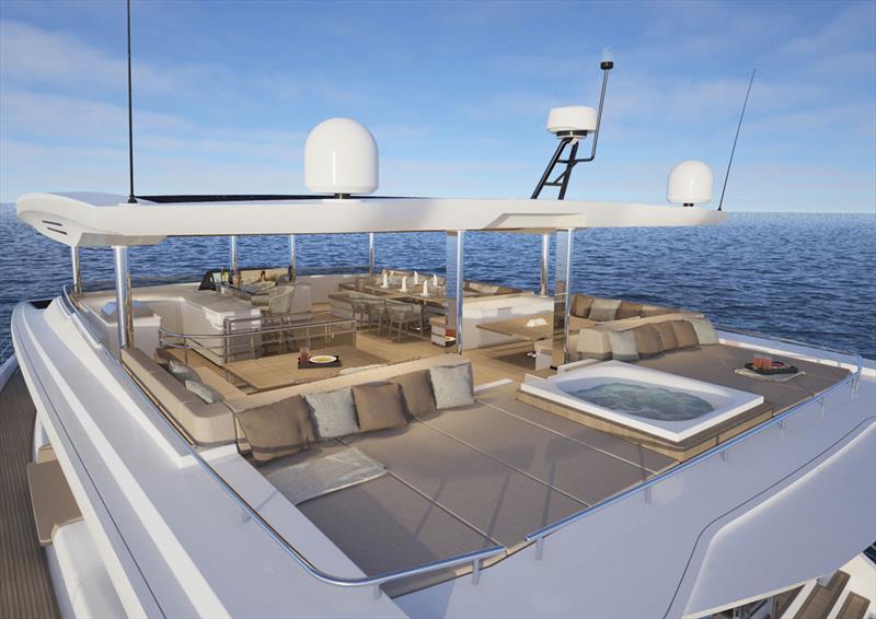 Silent 80 - Lounge - photo © Silent Yachts