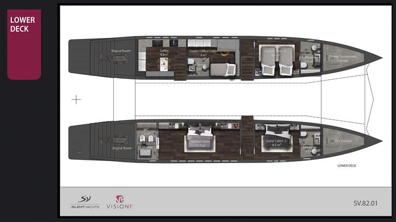 Silent VisionF 82 - photo © Silent Yachts