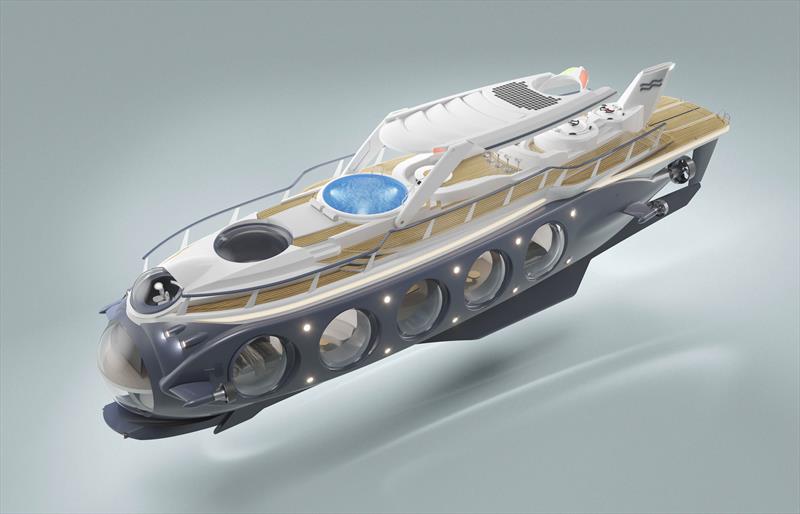 Nautilus underwater superyacht - photo © U-Boat Worx