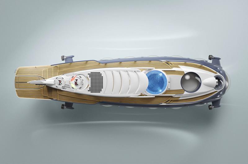 Nautilus Blue underwater superyacht - photo © U-Boat Worx