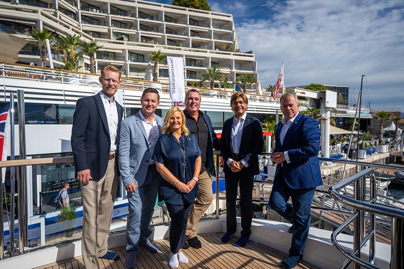 L to R - Douglas Culverwell, Brett Noble, Joanne Smith, John Bush, Andrea Frabetti, Sean Robertson photo copyright Tiger Co taken at  and featuring the Power boat class