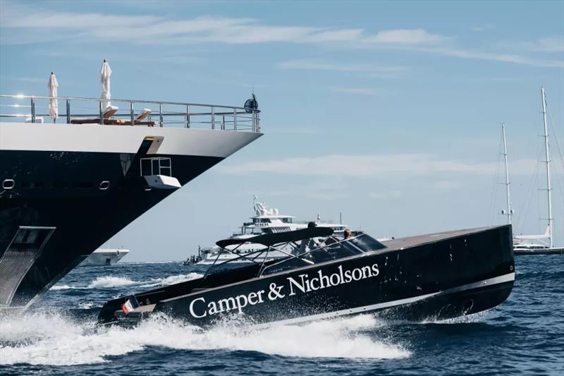 C&N celebrates 240 years in business photo copyright Camper & Nicholsons taken at  and featuring the Power boat class