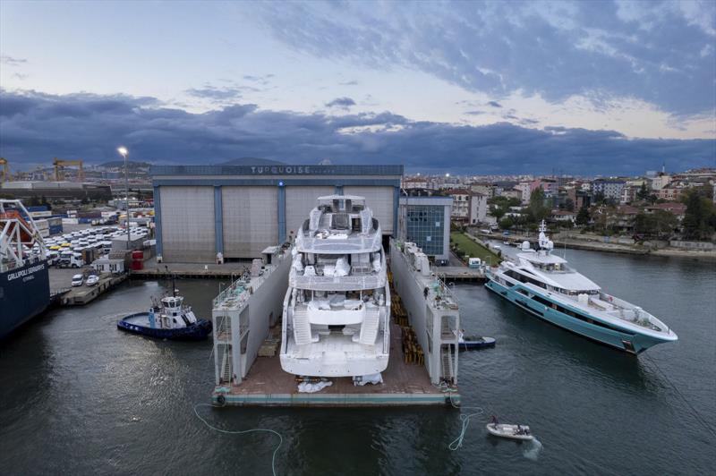 Turquoise 79m TORO transfer photo copyright Turquoise Yachts taken at  and featuring the Power boat class