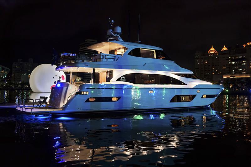 Horizon E75 photo copyright Horizon Yachts taken at  and featuring the Power boat class