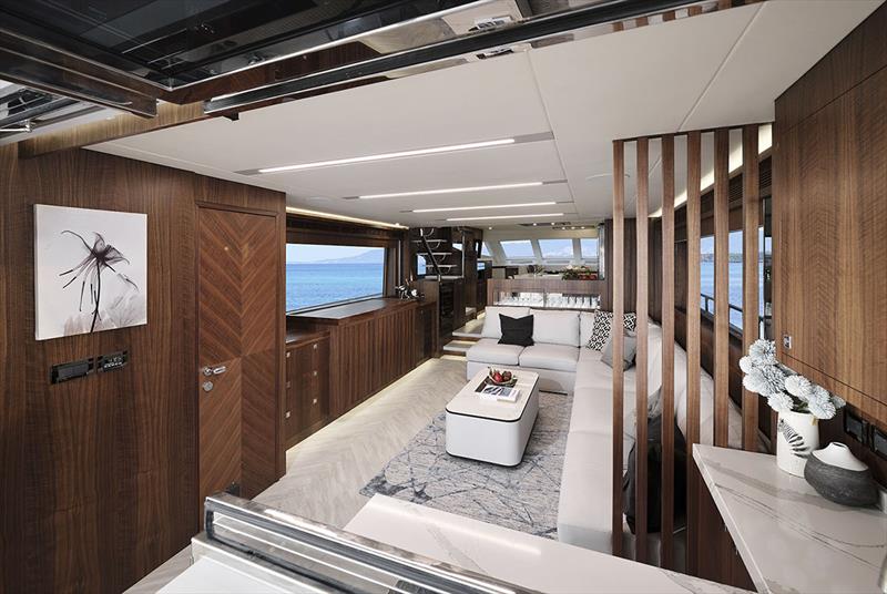 Horizon E75 photo copyright Horizon Yachts taken at  and featuring the Power boat class