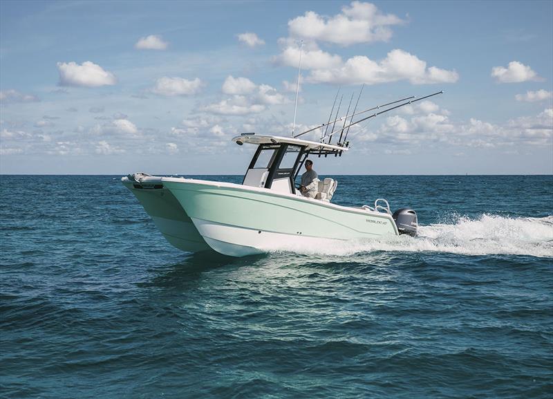 260CC-X photo copyright World Cat Boats taken at  and featuring the Power boat class