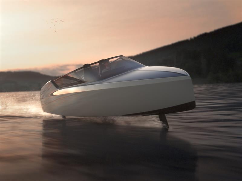 Edorado 8S full carbon electric foiling powerboat  photo copyright Edorado B.V. taken at  and featuring the Power boat class