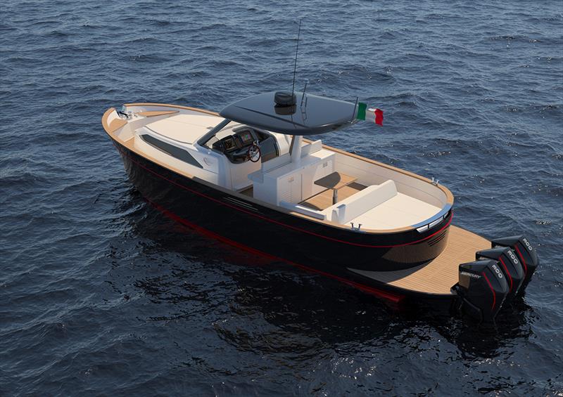 Apreamare Gozzo 35 Speedster - photo © Apreamare