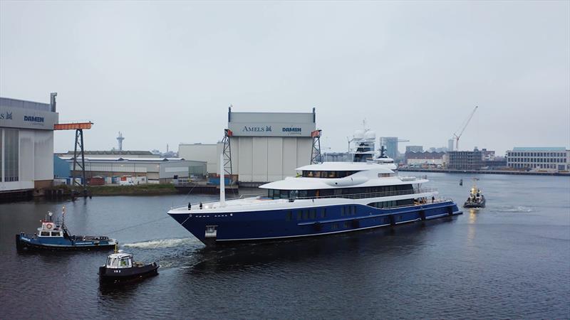 Amels 242 M&EM photo copyright Damen Yachting taken at  and featuring the Power boat class