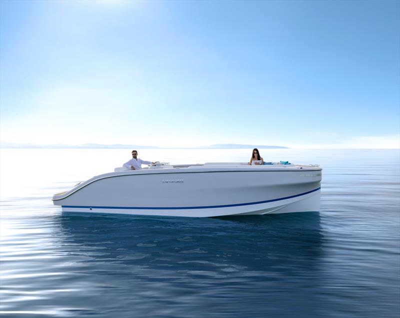 Capoforte SQ240i with 50kW Molabo ISCAD electric inboard motor - photo © Capoforte
