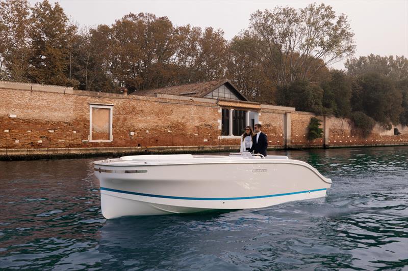 Capoforte SQ240i with 50kW Molabo ISCAD electric inboard motor - photo © Capoforte