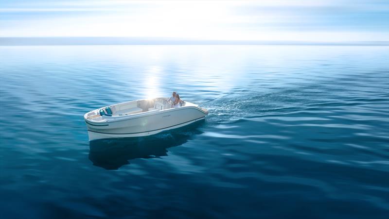 Capoforte SQ240i with 50kW Molabo ISCAD electric inboard motor photo copyright Capoforte taken at  and featuring the Power boat class
