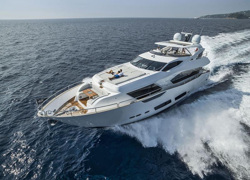 Sunseeker 95 Yacht - photo © Mike Jones