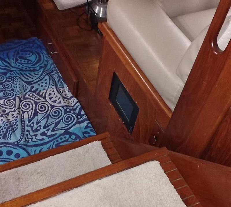 Touch Screen install on Mtr Yacht photo copyright GCA Automated Watermakers taken at  and featuring the Power boat class