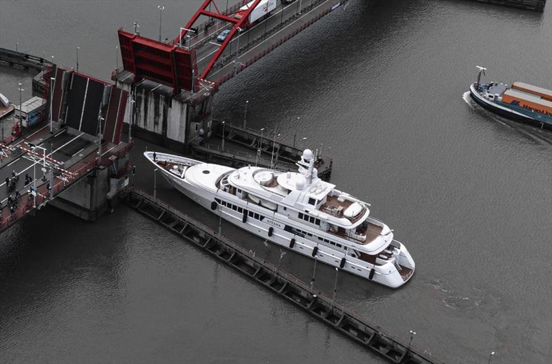 Gitana photo copyright Feadship taken at  and featuring the Power boat class