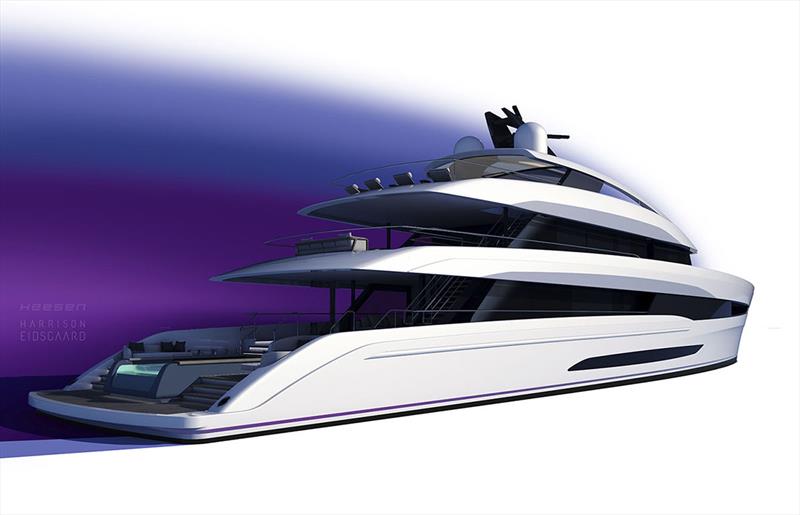 50-metre FDHF Steel Series - photo © Heesen Yachts