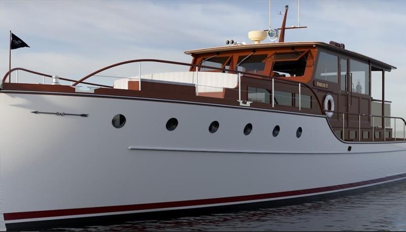 Wheeler 55 - photo © Brooklin Boat Yard