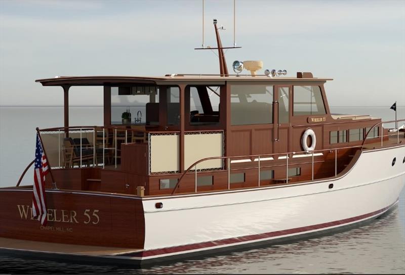 Wheeler 55 - photo © Brooklin Boat Yard