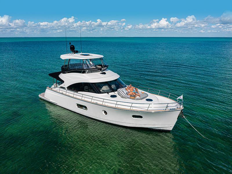 Belize 54 Daybridge yacht photo copyright Riviera Australia taken at  and featuring the Power boat class